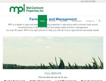 Tablet Screenshot of mid-continentproperties.com